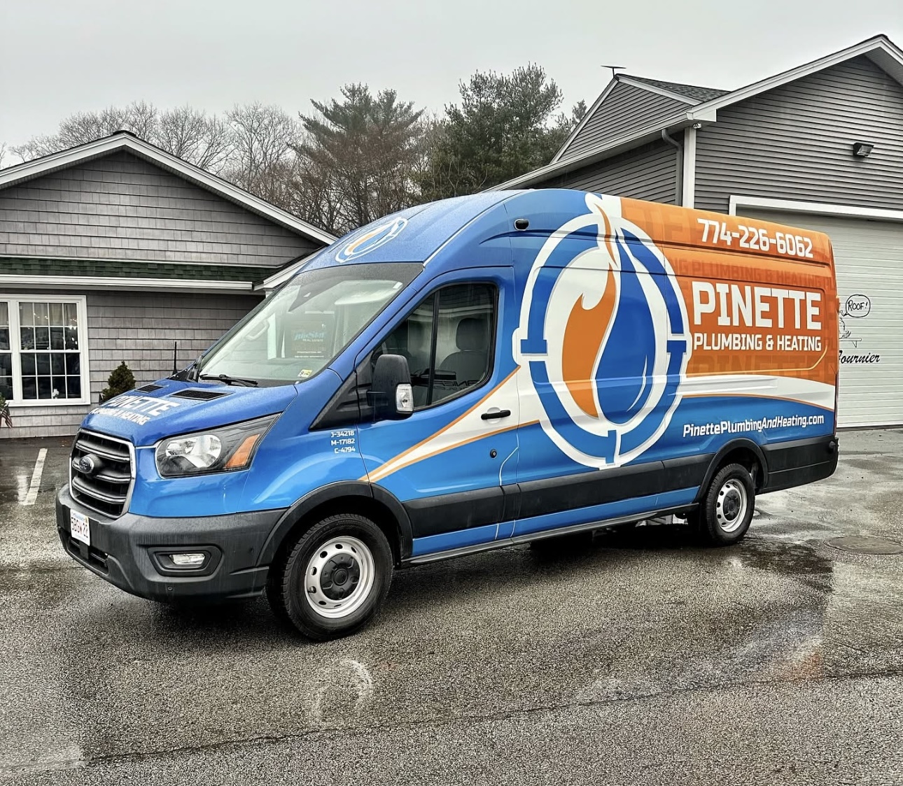 Pinette Plumbing Work Van